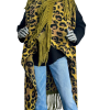 Wild Print Cardigan - Free size