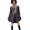 Metallic Marilyn Romper - Free size