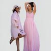 Boho Olive Bloom Maxi Dress - Free Size