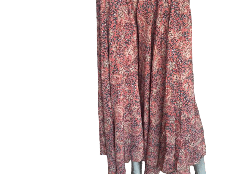 Boho Paisley Maxi Skirt - Free size